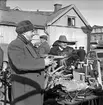 Marknad i Falköping 22/3 1963.