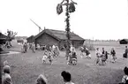 Skara.
Midsommarafton i Fornbyn 1951.