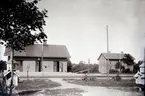 Österängs station i Forshems socken.