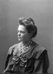 Gertrud Bernstein f. Dahlstein, maj 1907.