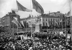 Göteborg. 
Avtäckning av Karl IX statyn den 7/9 1904.