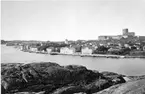 Marstrand, södra staden från Koön