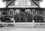 Jönköping. 
Restaurant Stadsparken, med lärare och elever från Skara Läroverk på utflykt.

Gåva av N. A. Matheius sterbhus.