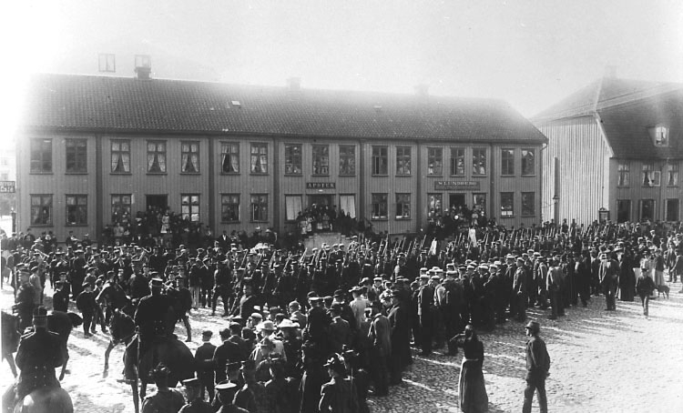 Stortorget i Skara