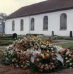 Erik Gustavsson, Heljesgården begravning i Broddetorps kyrka 1967.