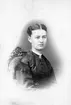 Mathilda Sjöstedt, sedermera fru Broberg.

inv.nr. 86879.