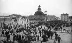 Gunnar Wennerbergs begravning i Lidköping 1901.