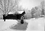 Stockholm, Skansen en vinterdag 1922.