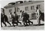 Mats Holmstrands värnplikt på regementet I3 i Örebro 1956-57