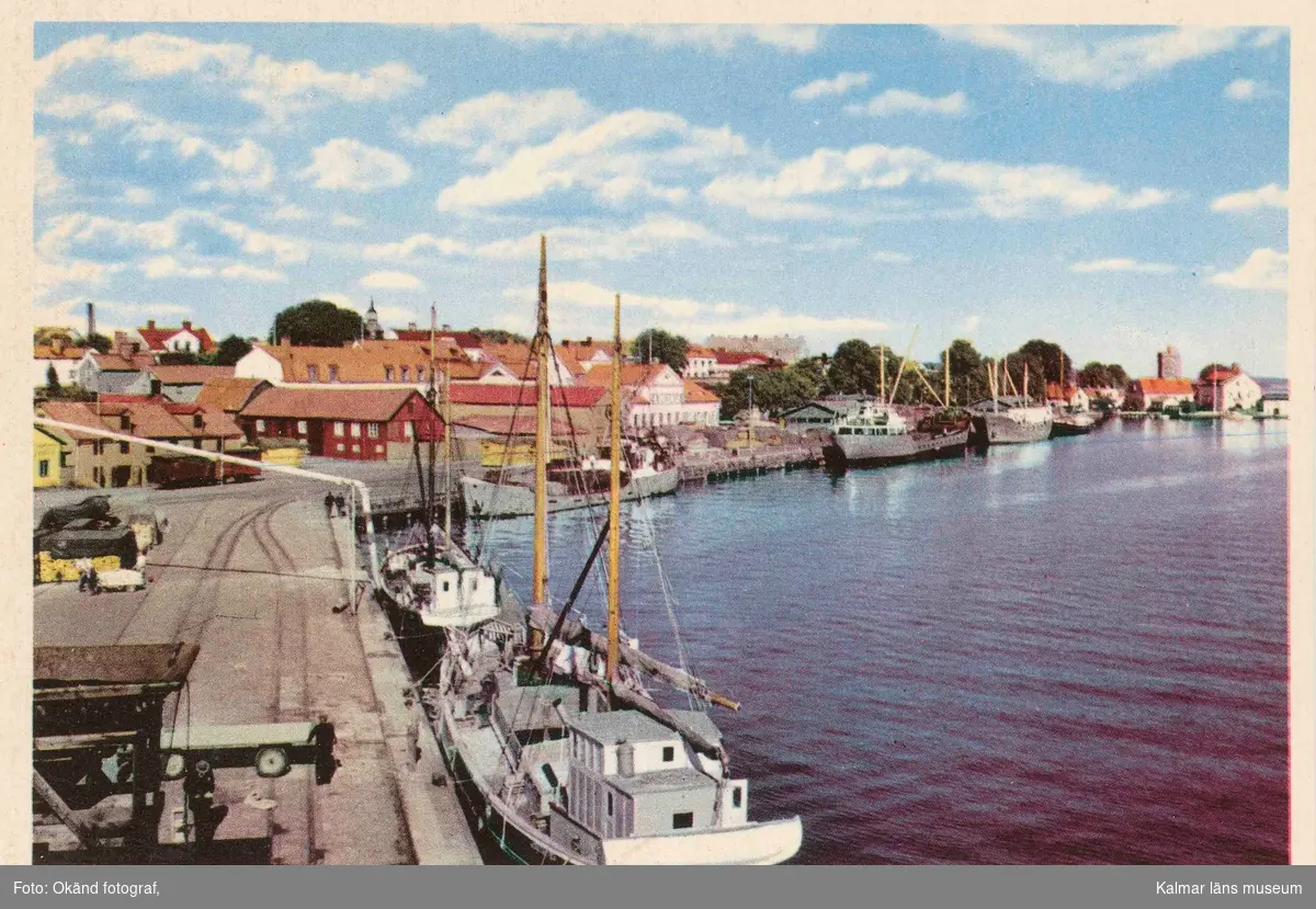 Hamnen i Västervik.