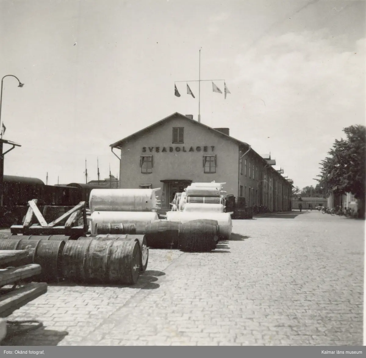 Sveabolaget vid hamnen i Kalmar.