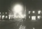 Storgatan i Kalmar Juldekorerad 1935.