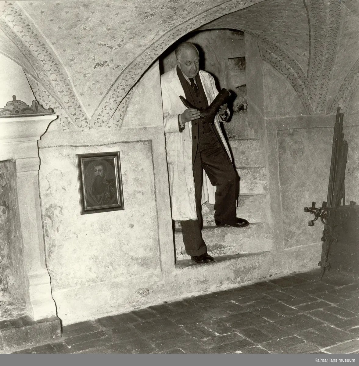 Foto: K.G. Petersson
Manne Hofrén
På Kalmar slott.