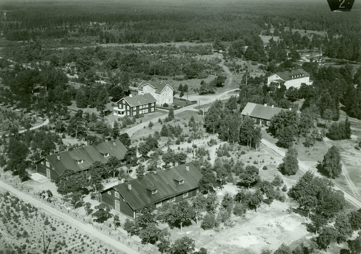 Flygfoto över Hultsfred.