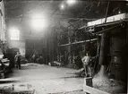 Interiör från ångpannehus vid Oskarströms Sulfitfabrik, 1917.