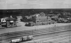 Värnamo järnvägsstation tidigt 1900-tal