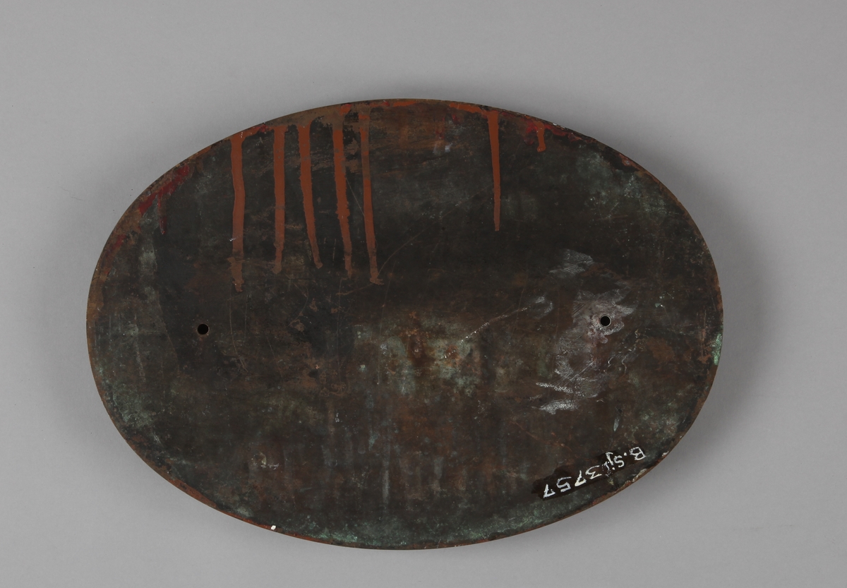 Byggeskilt: Bergens Mekaniske Værksted no. 92, Bergen 1894.