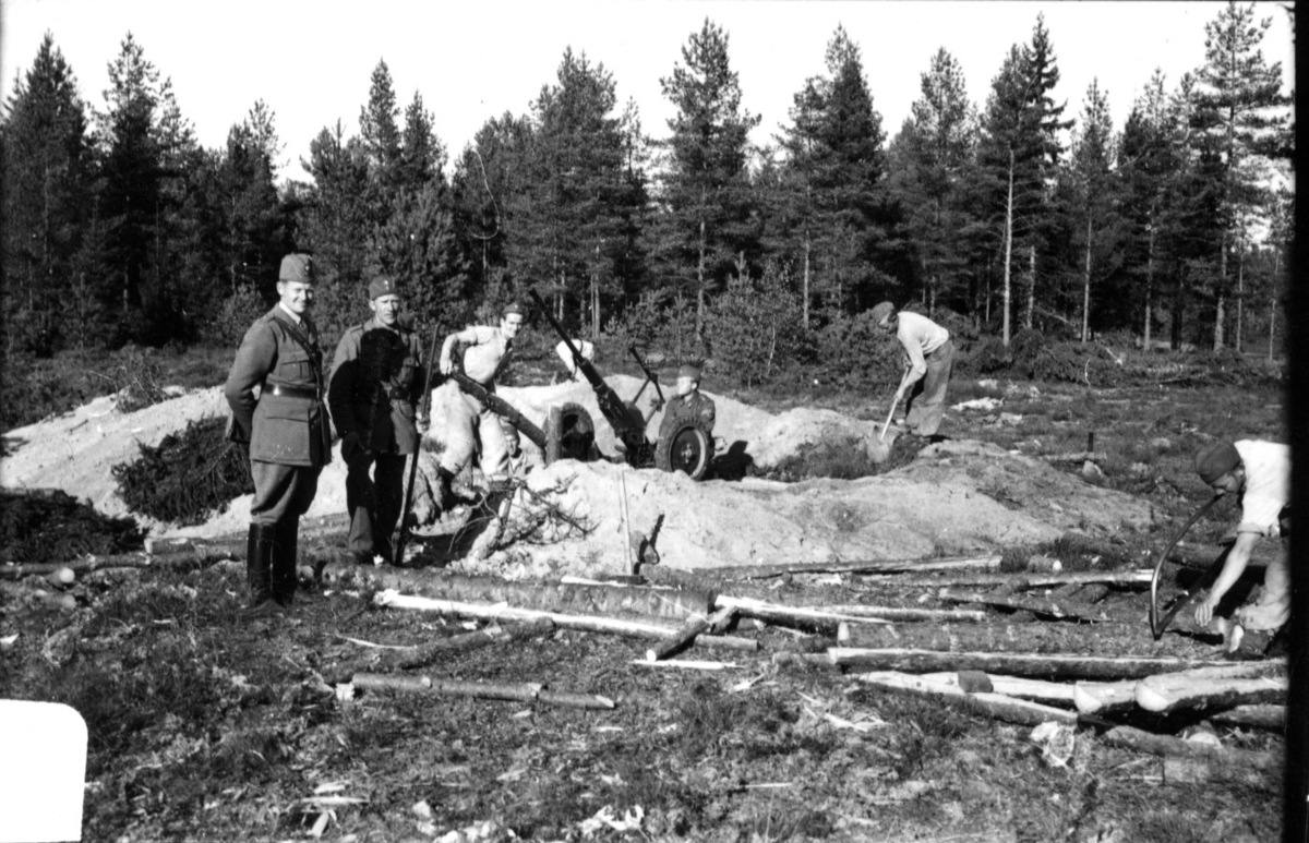 Luftvärnsautomatkanon m/1940, 20 mm. Skillingaryd B 18, A 6.