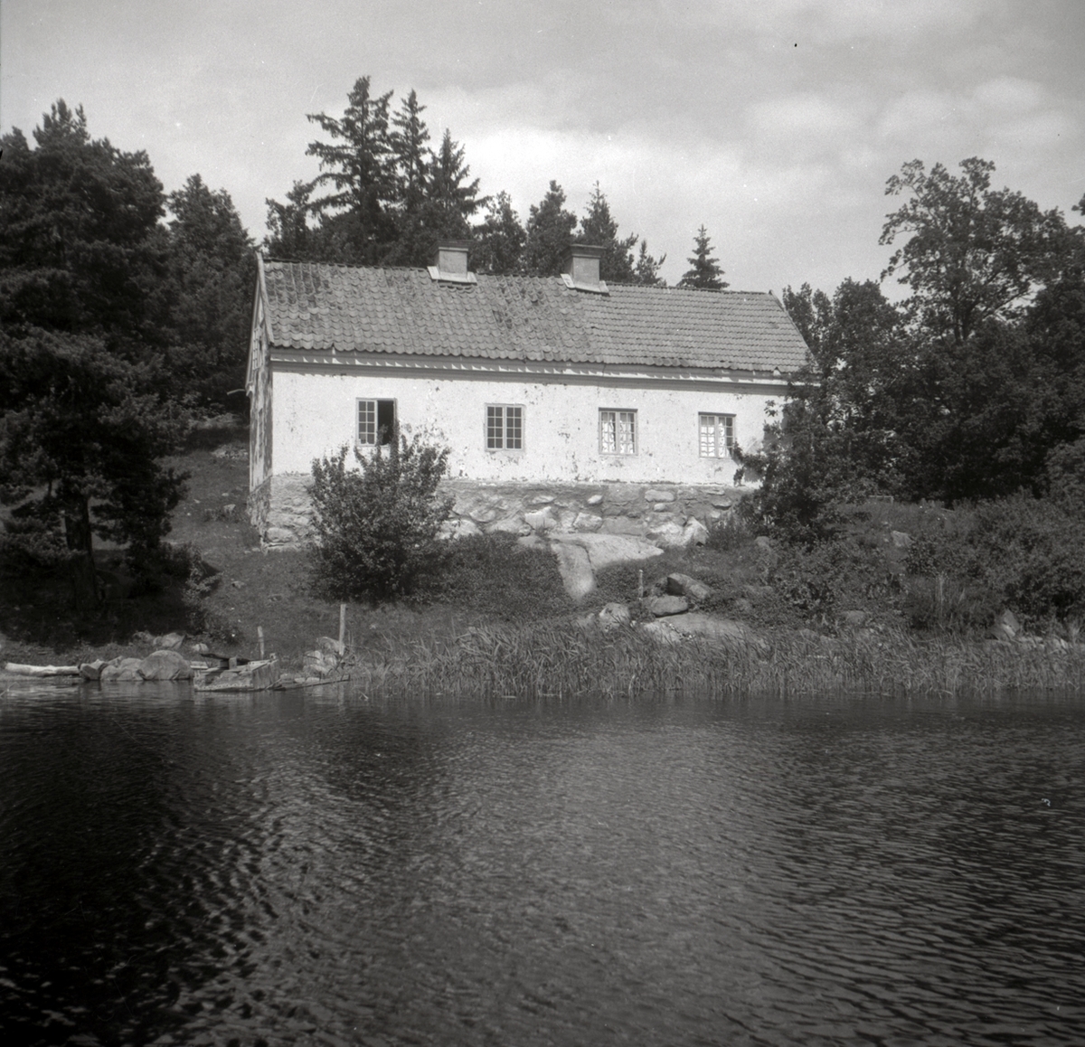 En fiskarstuga i Helgerum.