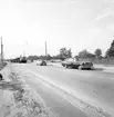 Den 9 september 1963. Gävle Varv. Den svarta bilen är en Opel Kapitän.