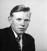 Bengt Persson. Foto i november 1957.