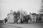 Kvarteret Kasernen med bl.a. S:t Petri kyrka.