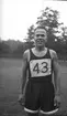 Löpare Arne Eriksson GSGF. (Gefle Sport och Gymnastikförening)