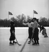 Gästrikland - Stockholm i bandy. 1942