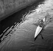 Kanotpaddling. 1942
