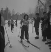 Skolungdomars fettisdagstävlingar. 1945