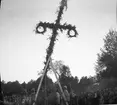 Heimdal kongress och tävlingar 1946.

Resning av midsommarstång.