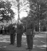 Prisbelönt befäl på Kungsbäck. 1947