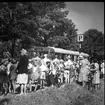 Gävle stads och komunens barnutflykt till konsumbadet. 1947