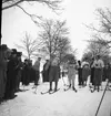 Korpstafett på skidor. 1946