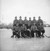 Forsbacka bandylag. 1946
