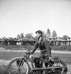 Motortävling på näringen i Gävle.

26/6 1946