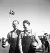 Motortävling på näringen i Gävle.

26/6 1946