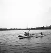 Kanotpaddling i Gävle 1946.