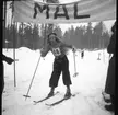Skolungdomens fettisdagens tävlingar på skidor. 1946
