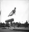 Landskamp i tävlingsgymnastik. 1946