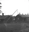 Gammelgården i Åbyggeby. 1943