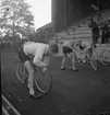 Cykeltävling på Strömvallen. 1943