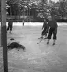 Bandymatch mellan Skutskär och Bollnäs. 1943