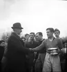 Stadsmatch mellan Sandviken - Gävle. 1943