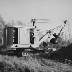 Gravemaskin, Priestman Tiger,vajermaskin, gravemaskinfører A