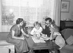 Familjen Melin. Strömsbrovägen.
