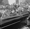 Kungabesök i juni 1955.