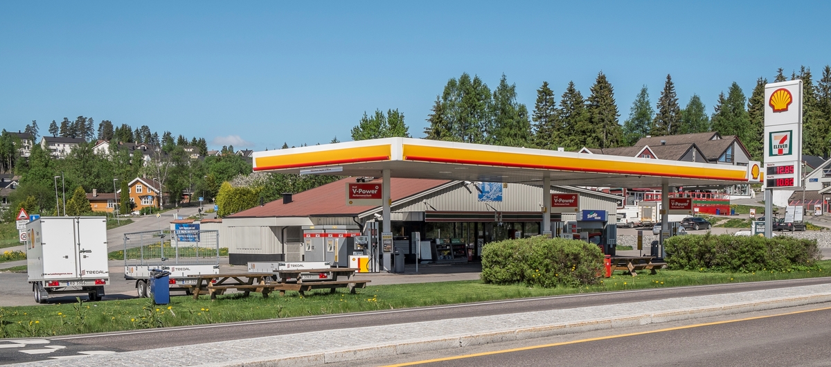 Shell bensinstasjon Ødegårdsveien Flateby Enebakk