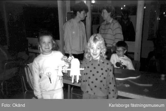 Karlsborgs museum, julpyssel nov 1986.