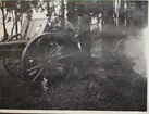 Ammunitionsfabriken i Karlsborg 1920-tal. Från skjutningar på Vanäs udde.